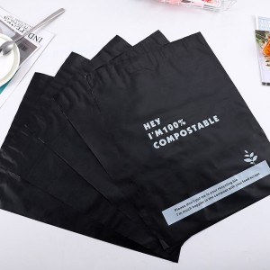 Προσαρμοσμένο σχεδιαστικό Compostal Postage Bag Eco Friendly Corncrethylsh Mailer Bag Βιοαποικοδομήσιμο Express Bag
